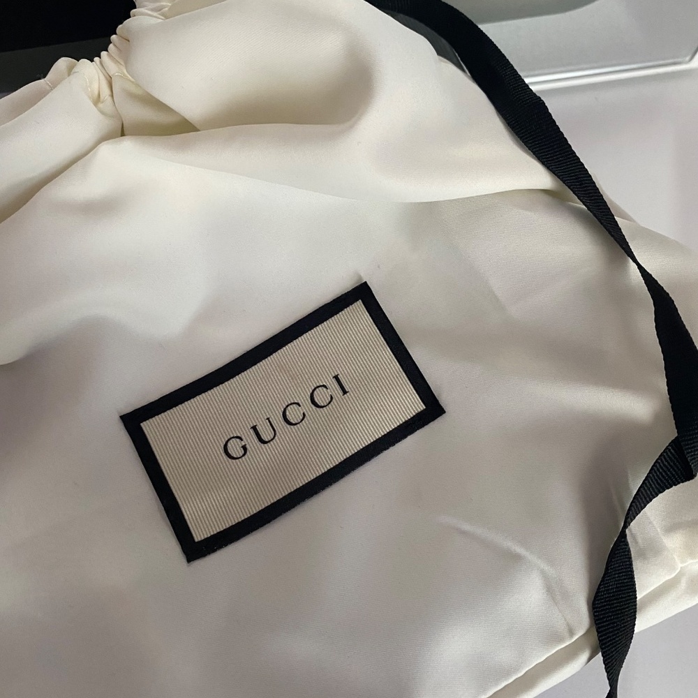 Gucci Marmont Thin Belt - Black, New - Picture 4 of 5